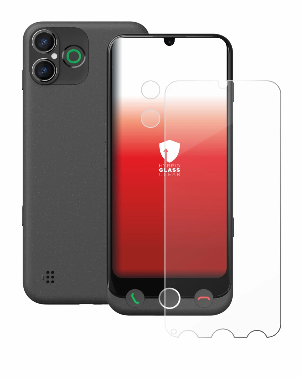 Image of the device Doro Aurora A30 (Front+Camera) with a wide variety of screen protectors.