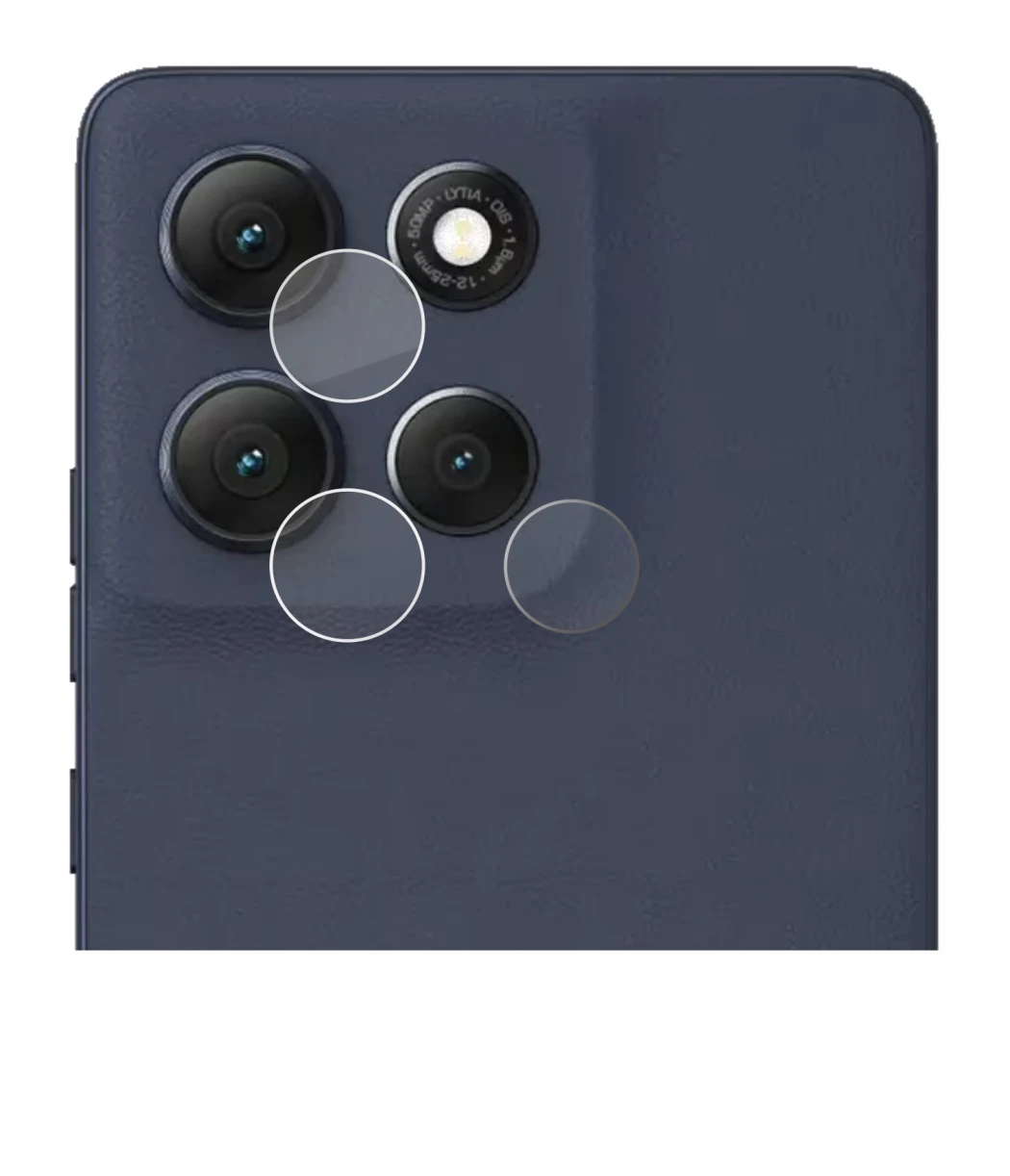 Image of the device Motorola Moto G86 (ONLY Camera Lens) with a wide variety of screen protectors.