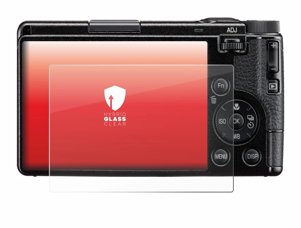 Image of the device Ricoh GR IV 2025 with a wide variety of screen protectors.