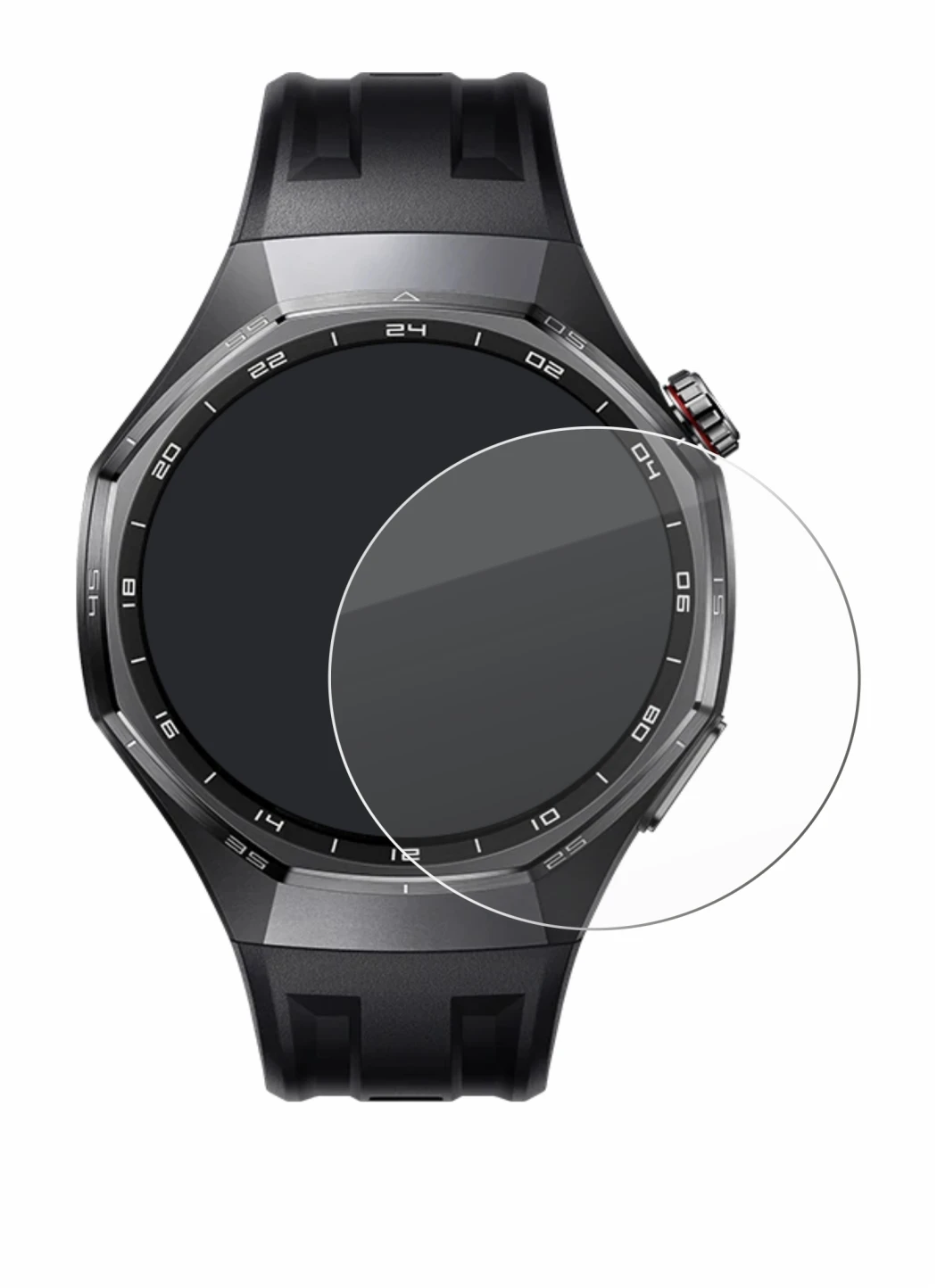Image of the device Huawei Watch GT 6 Pro (46 mm) with a wide variety of screen protectors.