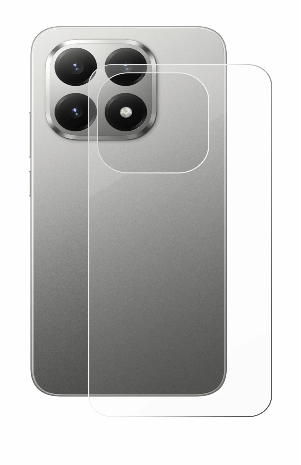 Image of the device Xiaomi 15T (Back) with a wide variety of screen protectors.