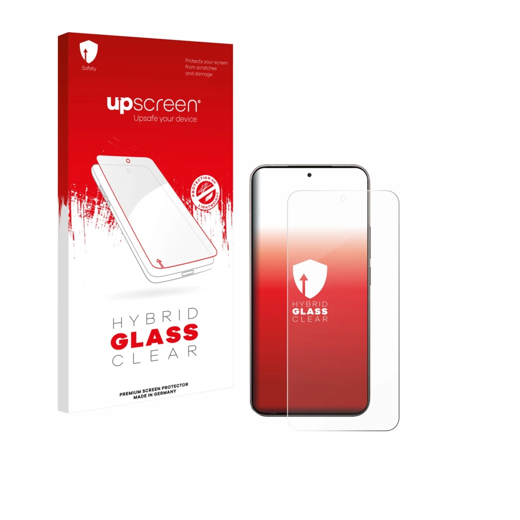 Front side of a product packaging with the brand logo upscreen. Next to it is the device Xiaomi 15T Pro shown with the corresp