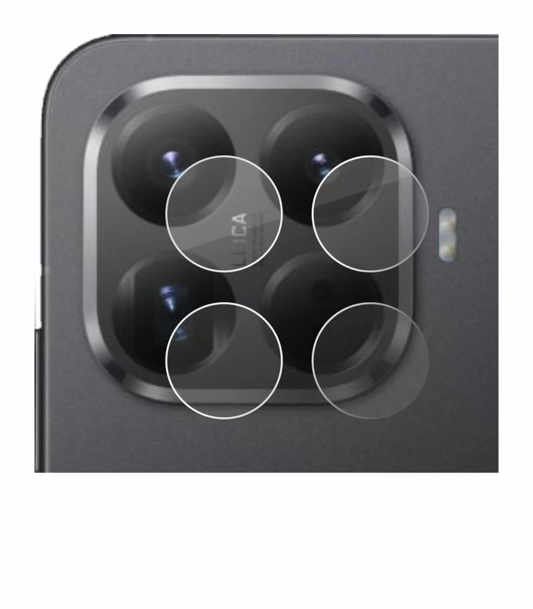 Image of the device Xiaomi 15T Pro (ONLY Camera Lens) with a wide variety of screen protectors.