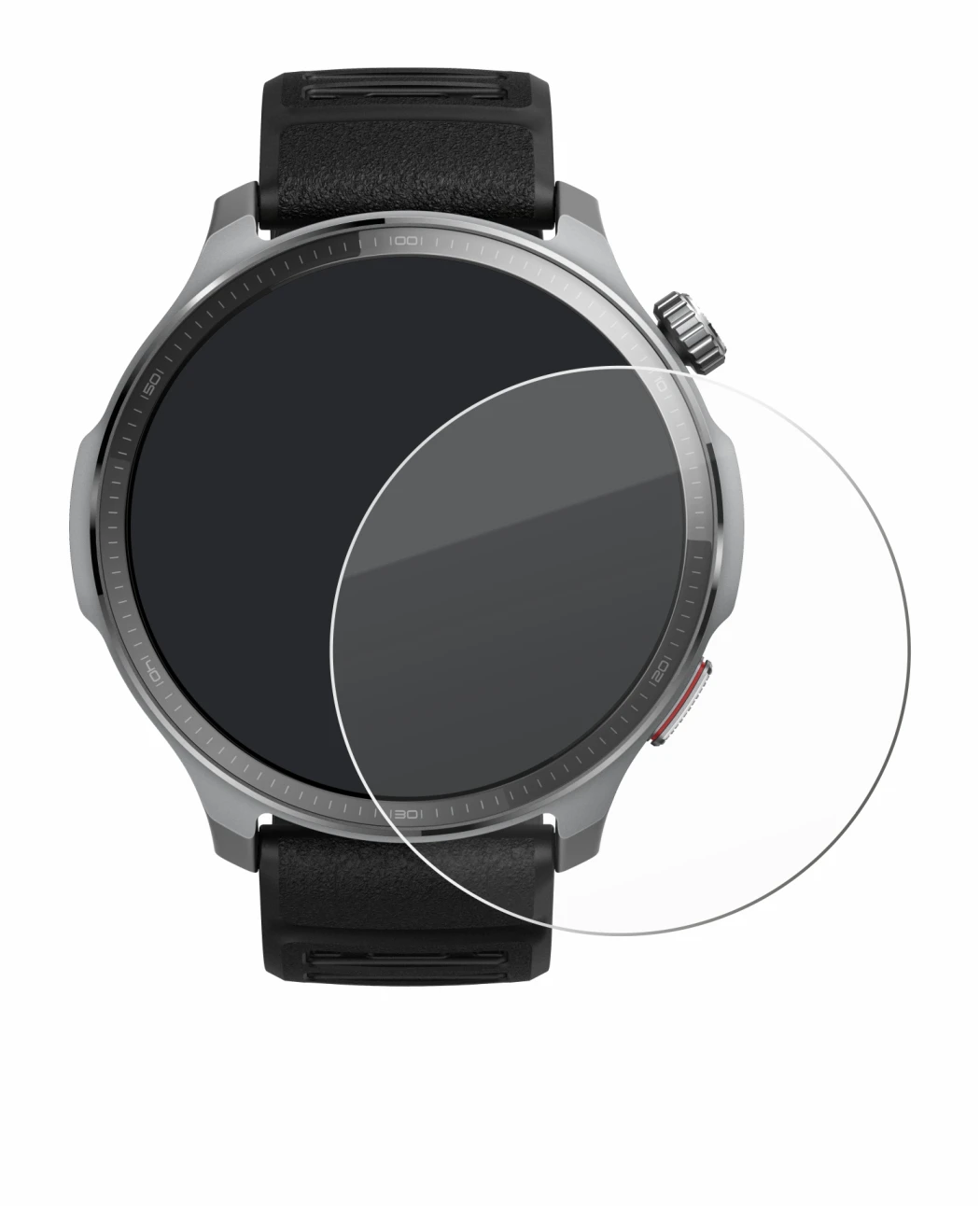 Image of the device Huami Amazfit Balance 2 XT with a wide variety of screen protectors.