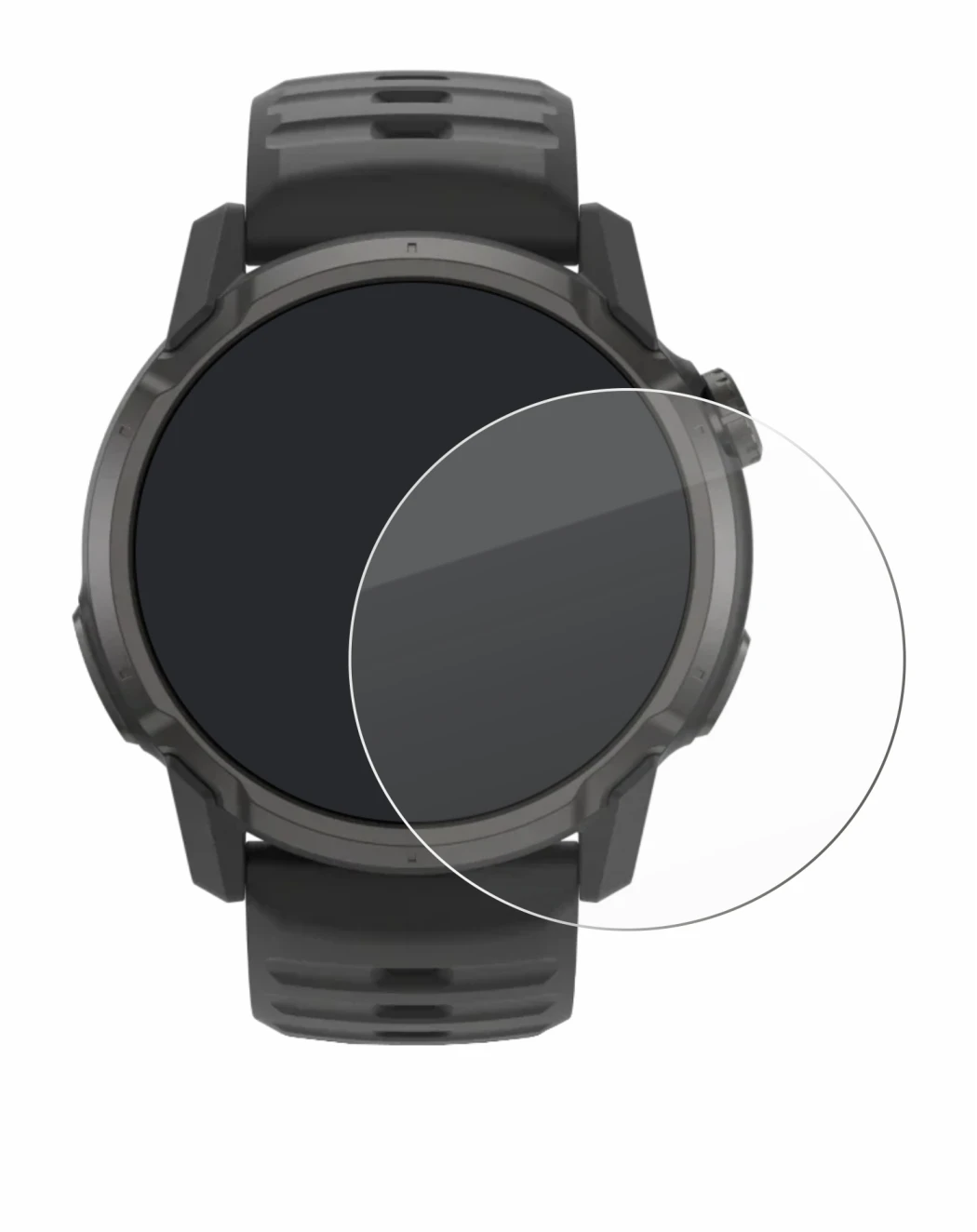 Image of the device Coros Apex 4 (42 mm) with a wide variety of screen protectors.