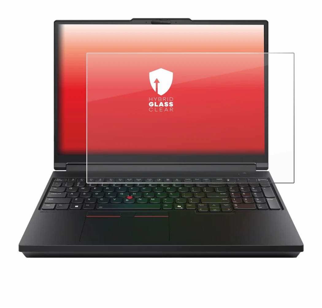Image of the device Lenovo ThinkPad P16 Gen 3 with a wide variety of screen protectors.