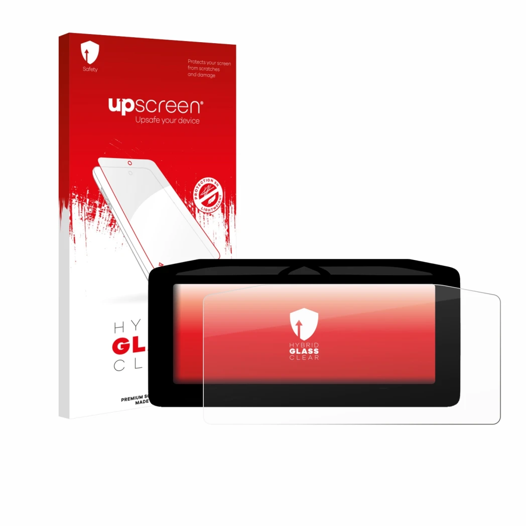 Front side of a product packaging with the brand logo upscreen. Next to it is the device Ducati Streetfighter V4 2025 Speedome