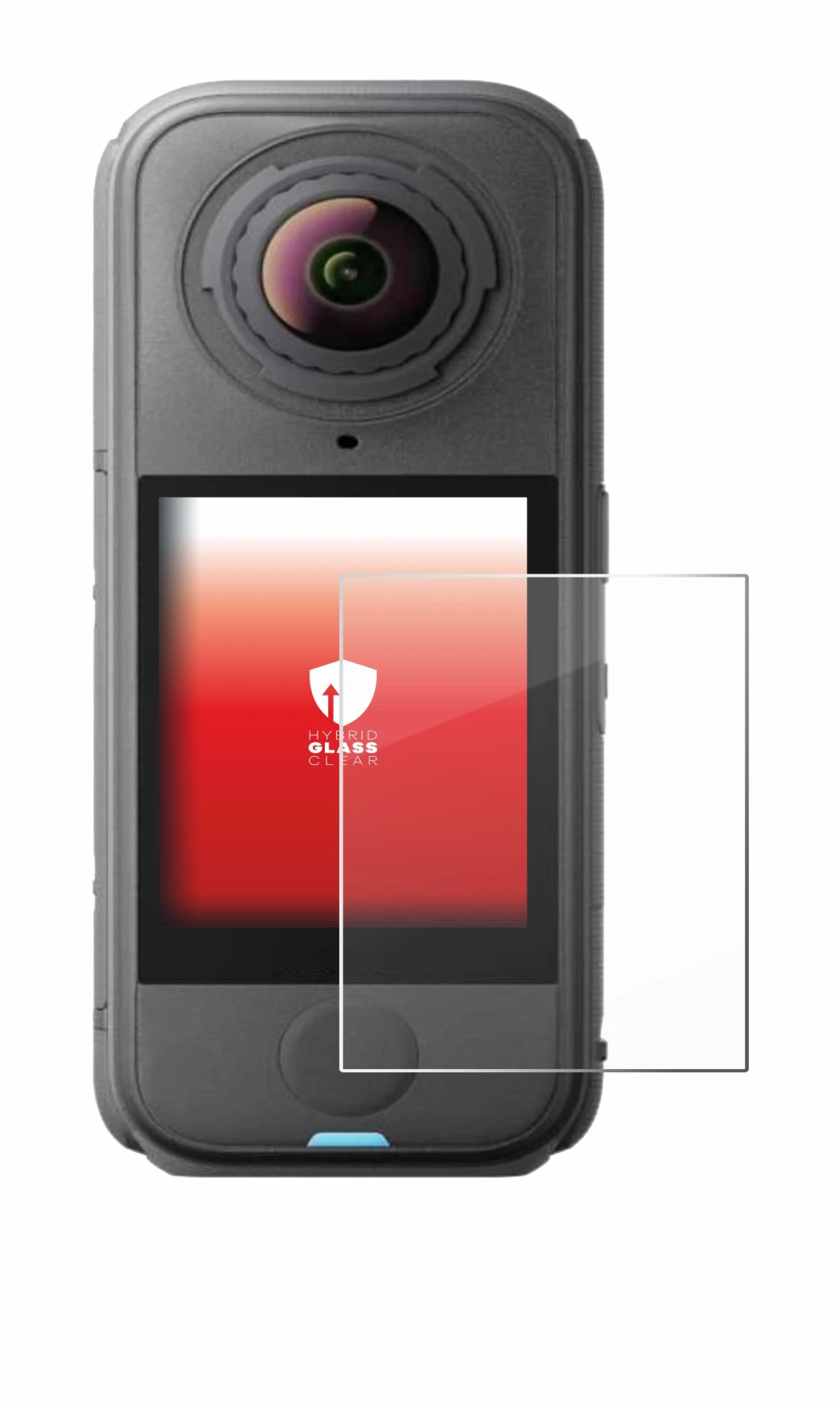 Image of the device Insta360 X4 Air with a wide variety of screen protectors.