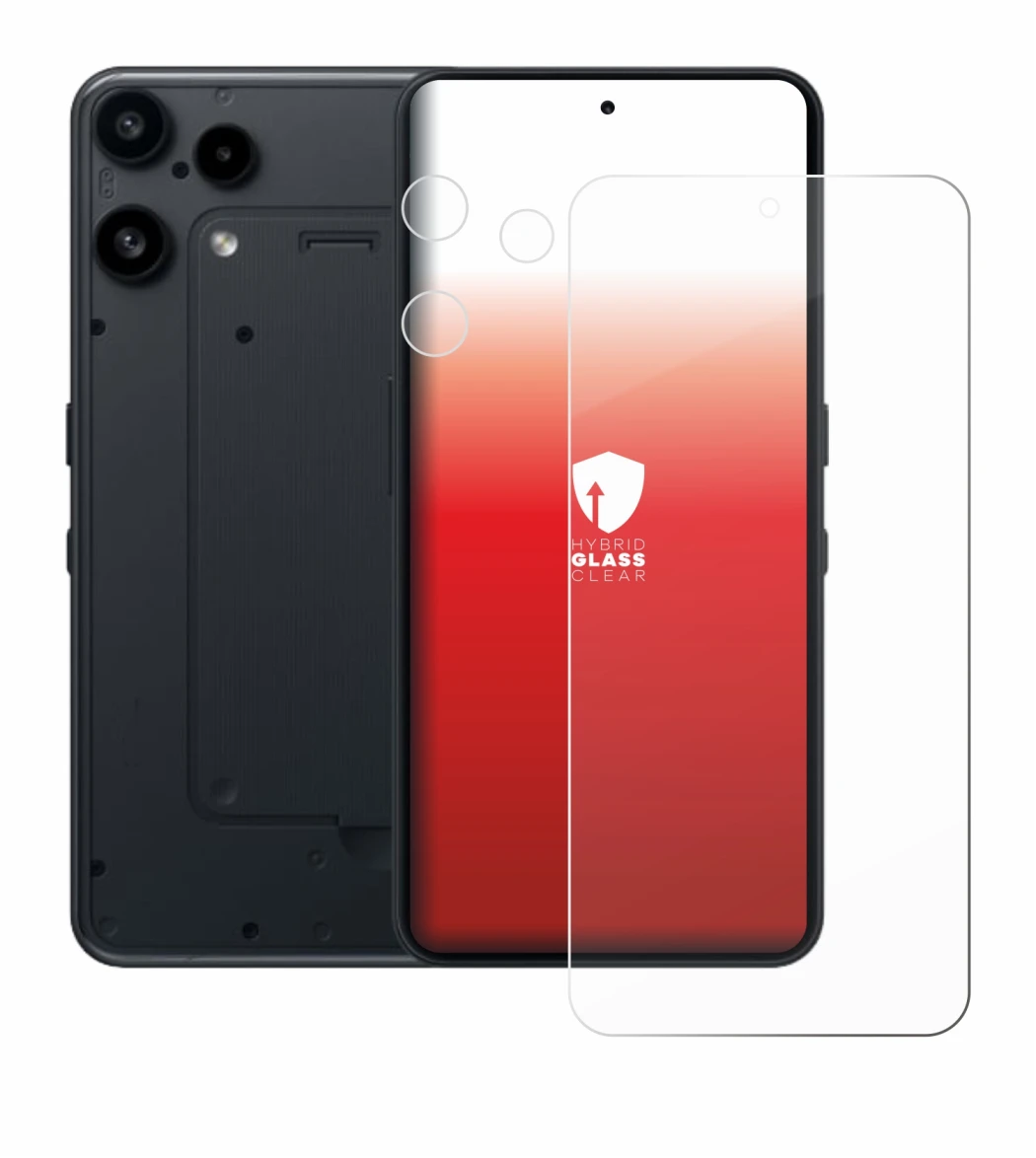 Image of the device Nothing Phone (3a) Lite (Front+Camera) with a wide variety of screen protectors.