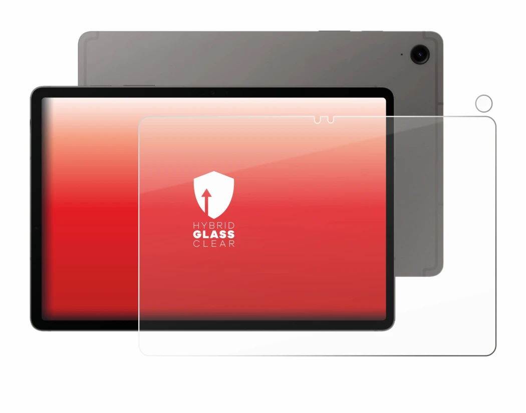 Image of the device Samsung Galaxy Tab S9 FE (Front+Camera) with a wide variety of screen protectors.