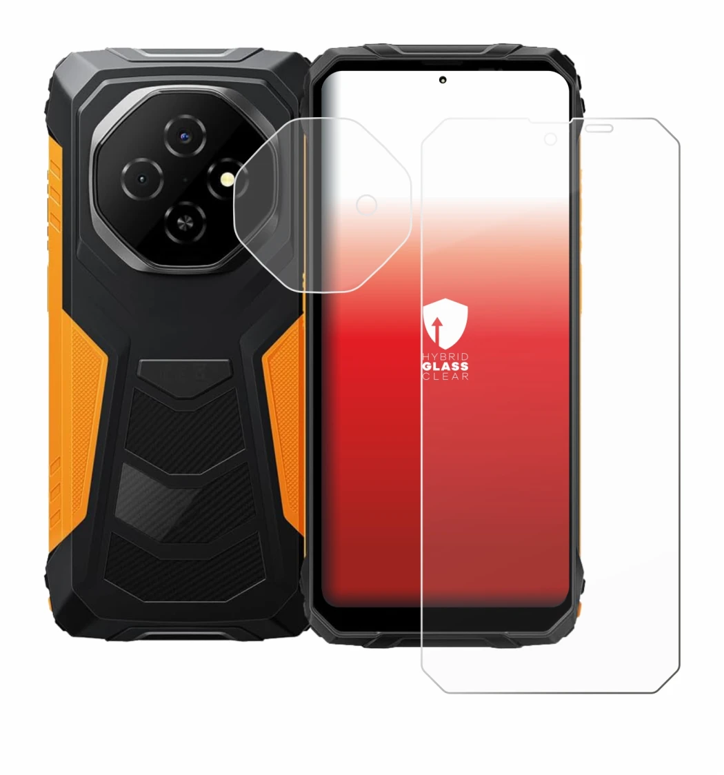 Image of the device Blackview Fort 1 (Front+Camera) with a wide variety of screen protectors.