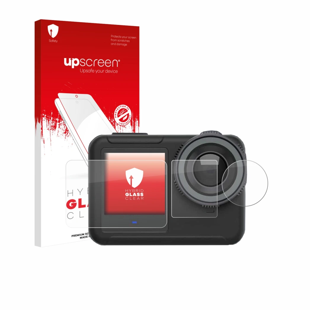 Front side of a product packaging with the brand logo upscreen. Next to it is the device SVBONY SVGO3 4K shown with the corres