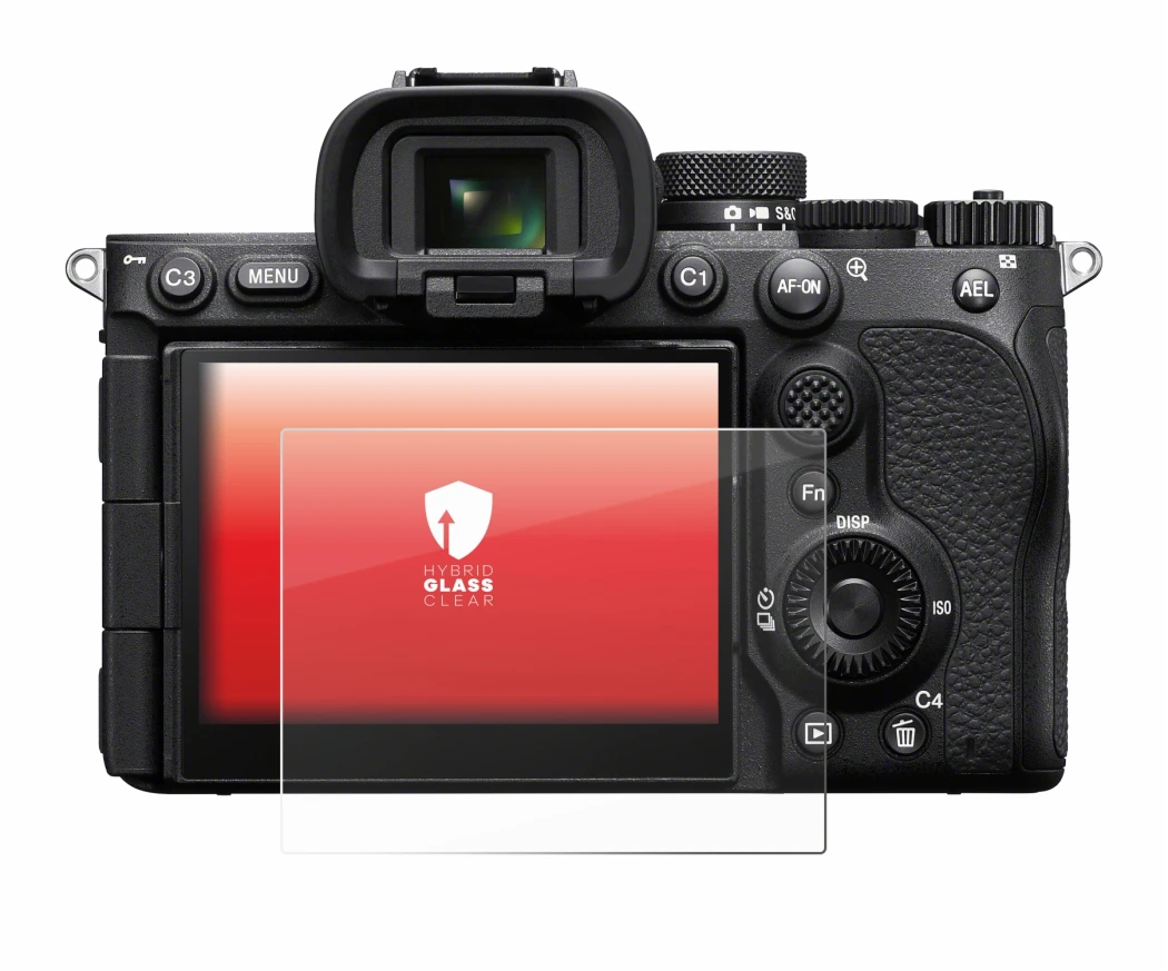 Image of the device Sony Alpha 7 V (ILCE-7M5) with a wide variety of screen protectors.