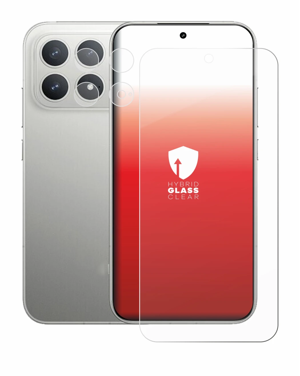 Image of the device Xiaomi Poco F8 Pro (Front+Camera) with a wide variety of screen protectors.