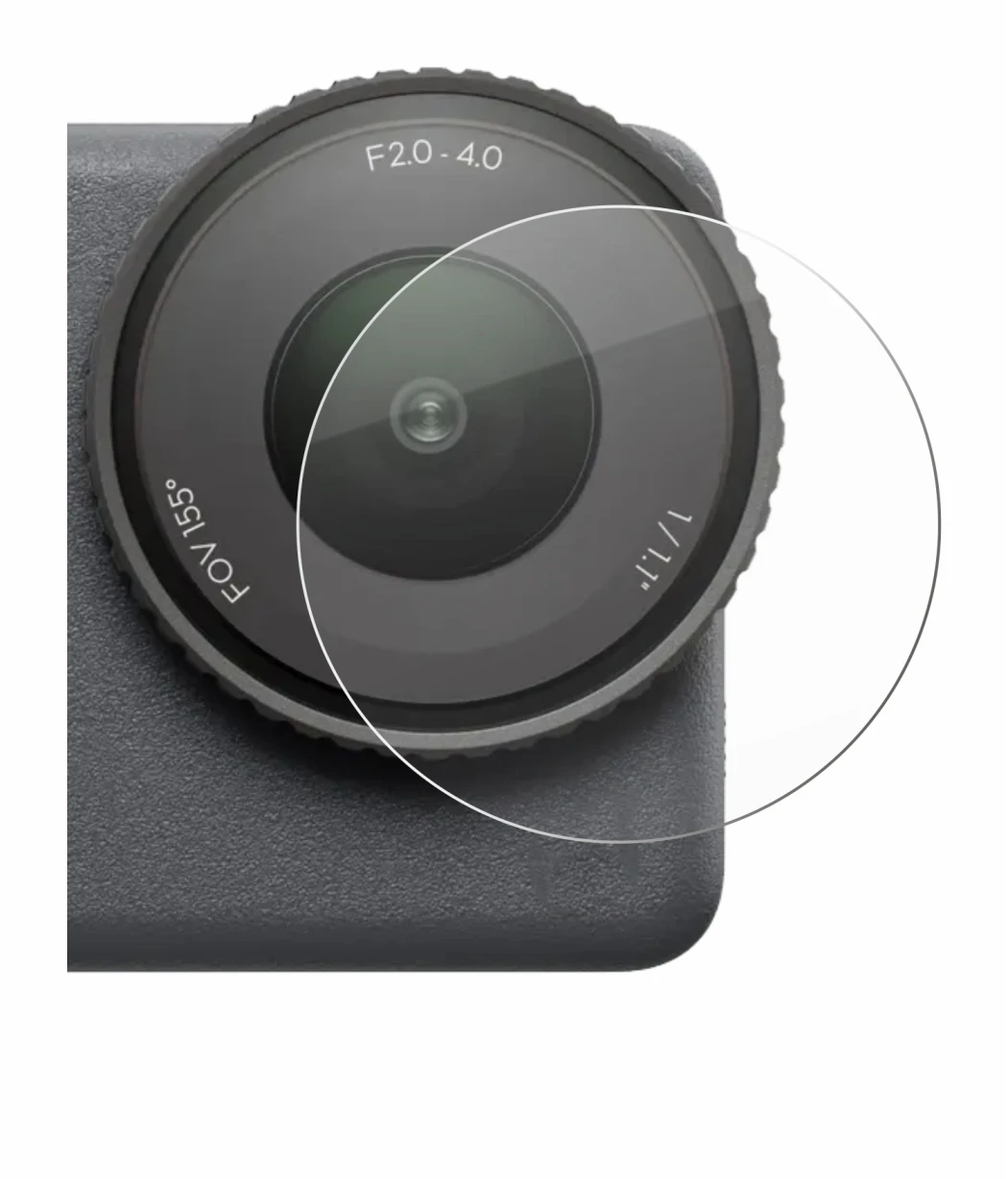 Image of the device DJI Osmo Action 6 (Lens) with a wide variety of screen protectors.