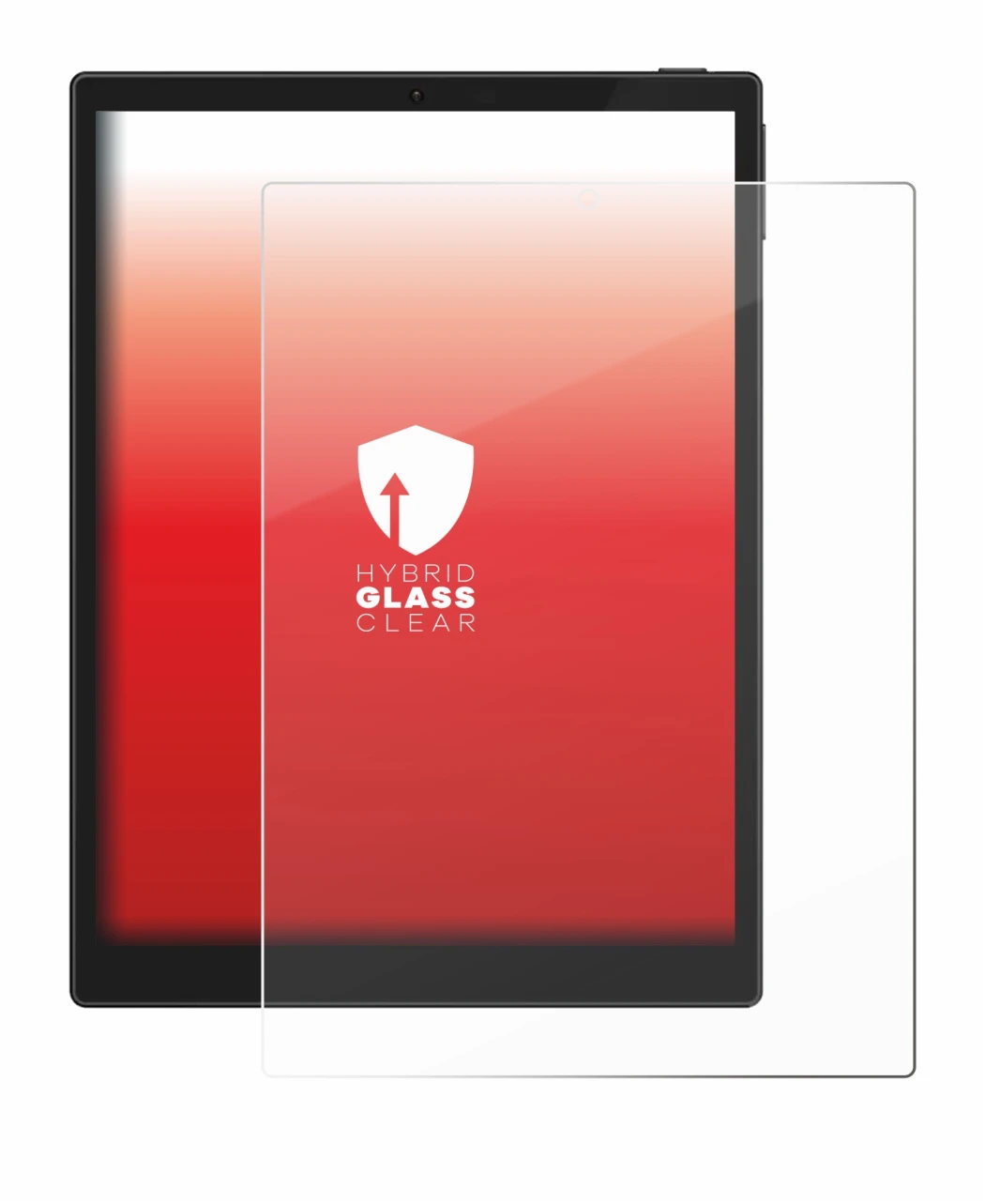 Image of the device Hannspree Lumo 7.8 with a wide variety of screen protectors.