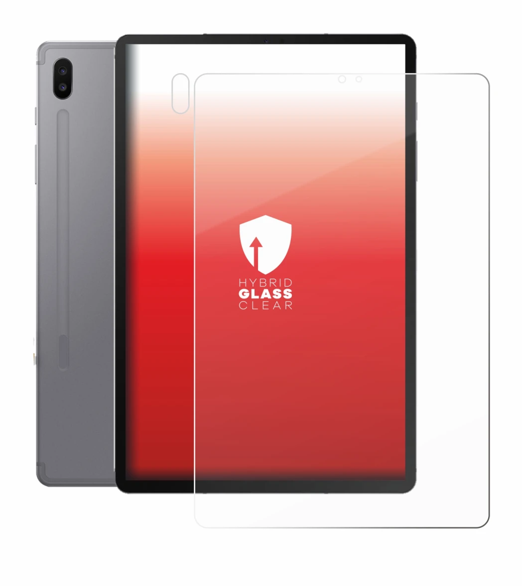 Image of the device Samsung Galaxy Tab S6 2020 (Front+Camera) with a wide variety of screen protectors.