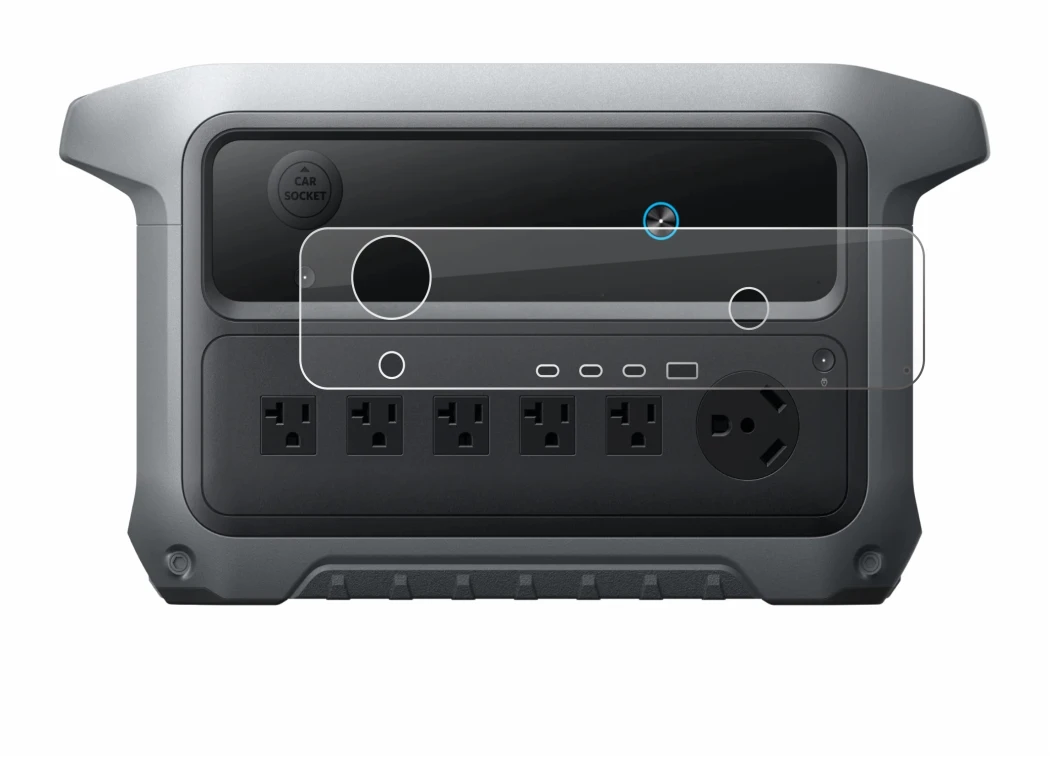 Image of the device Anker SOLIX C2000 Gen 2 with a wide variety of screen protectors.