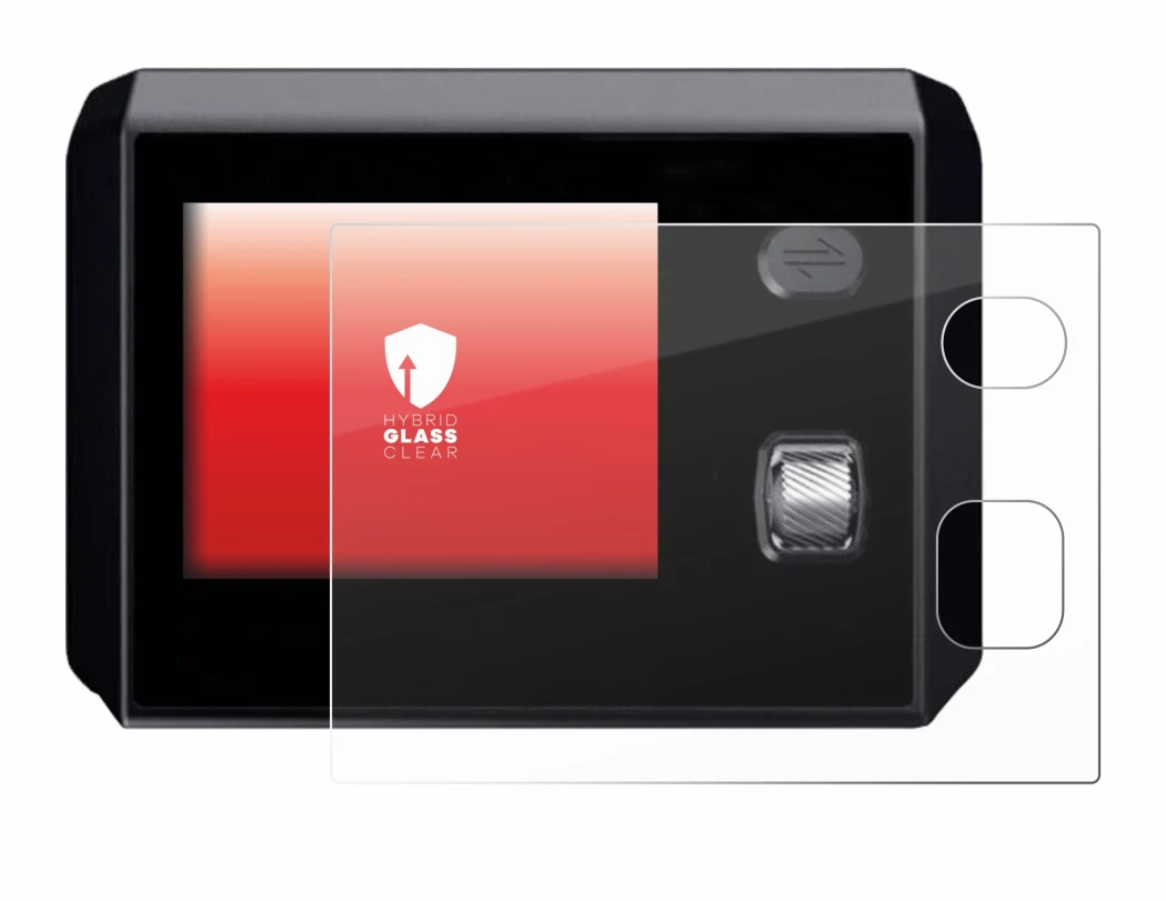 Image of the device SkyRC MC5000 with a wide variety of screen protectors.