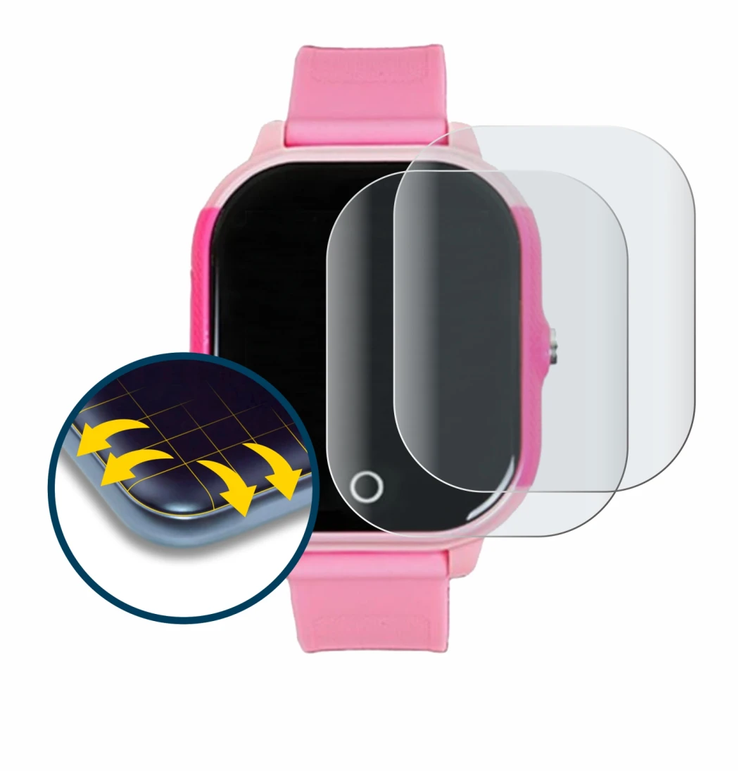 Image of the device SaveFamily Junior with a wide variety of screen protectors.