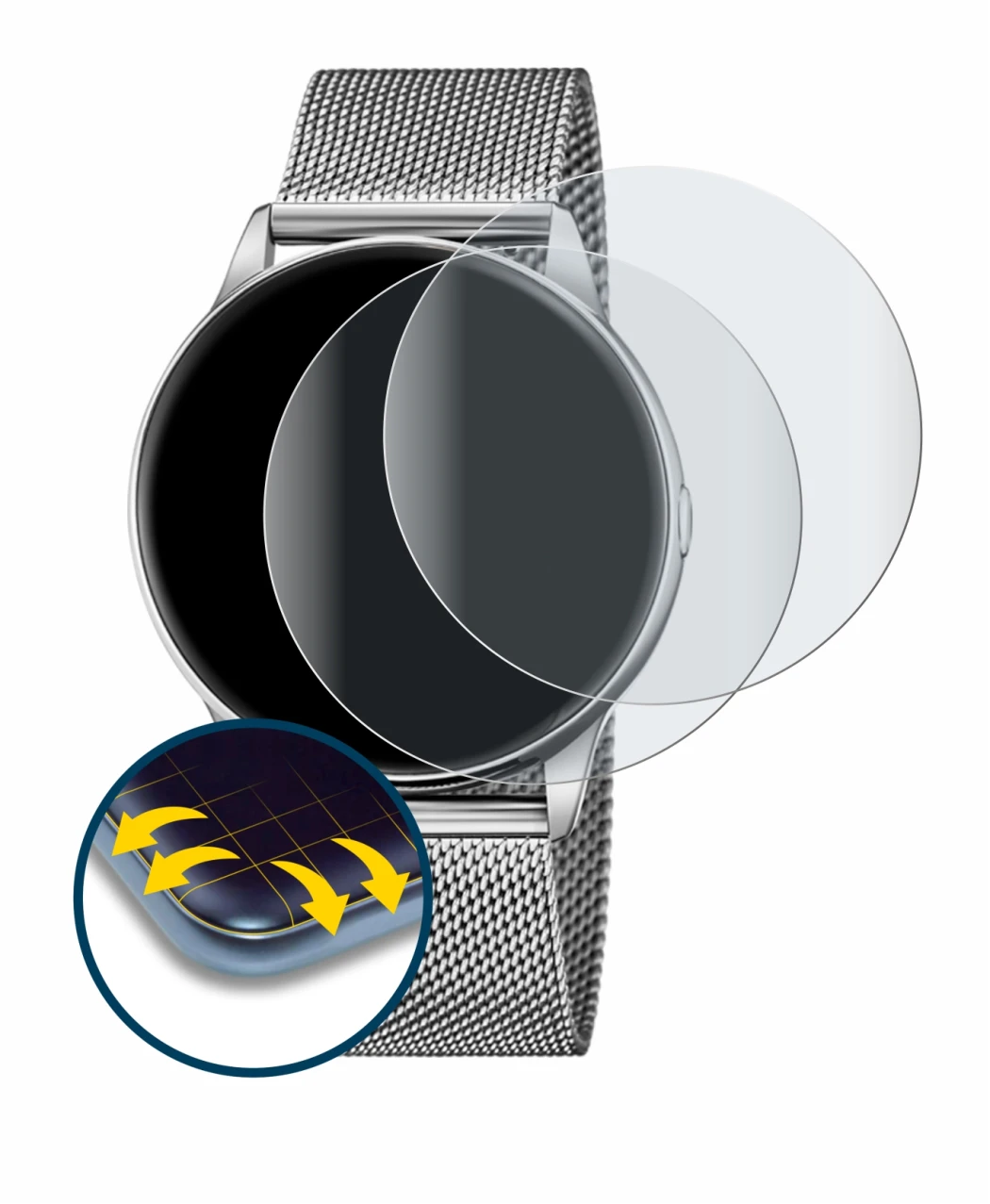 Image of the device Lotus Smartime 50000/1 with a wide variety of screen protectors.
