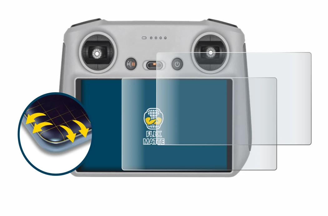 Image of the device DJI RC Controller with a wide variety of screen protectors.