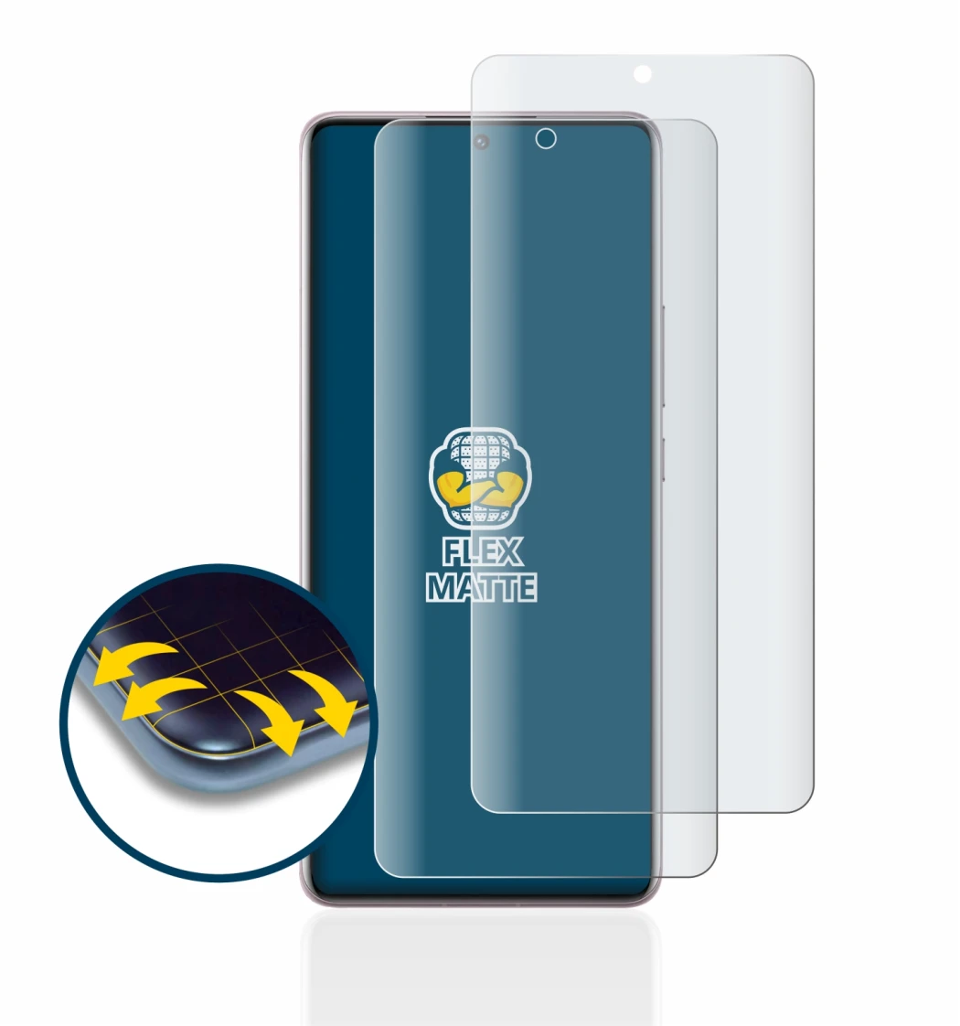 Image of the device Xiaomi Redmi Note 12 Pro 5G with a wide variety of screen protectors.