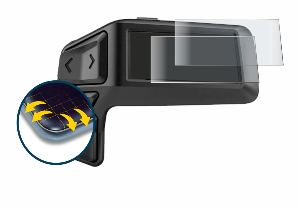 Image of the device Bosch Purion 200 with a wide variety of screen protectors.