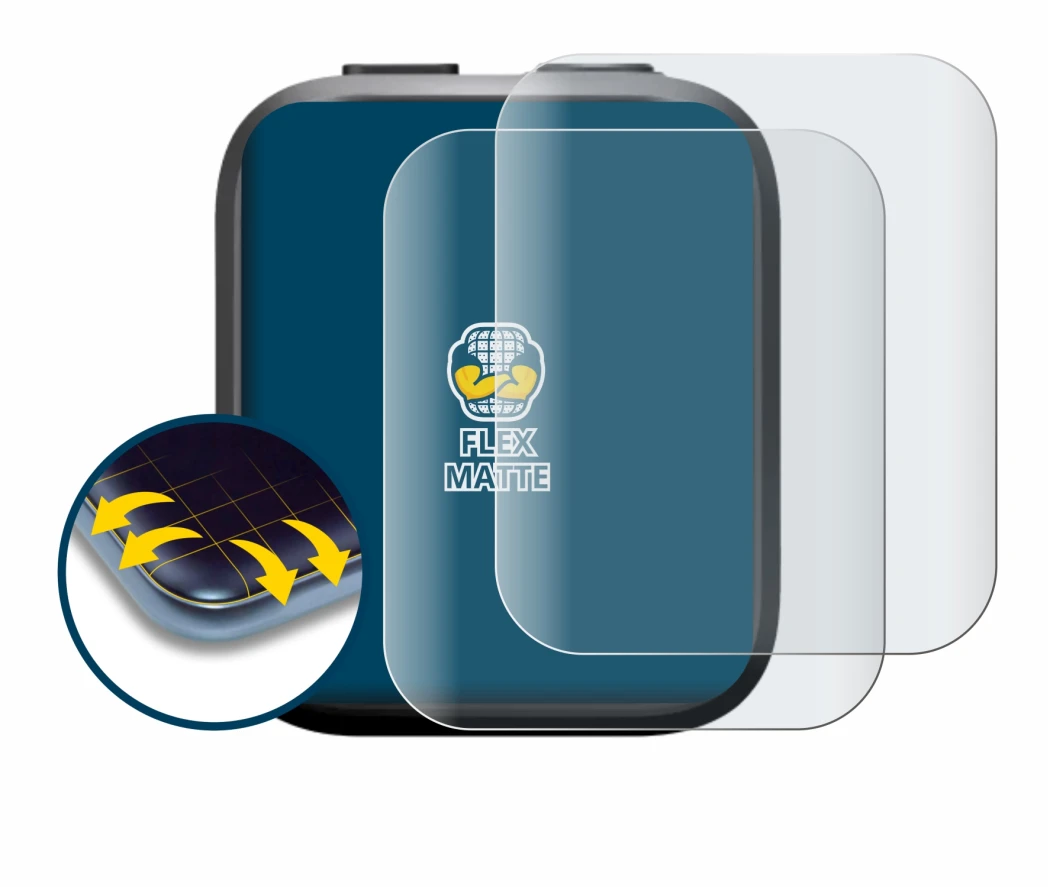 Image of the device Insta360 GPS preview remote with a wide variety of screen protectors.