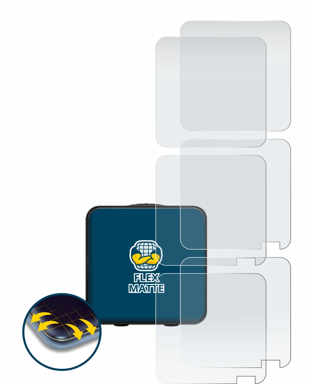 Image of the device Rode Wireless Pro with a wide variety of screen protectors.