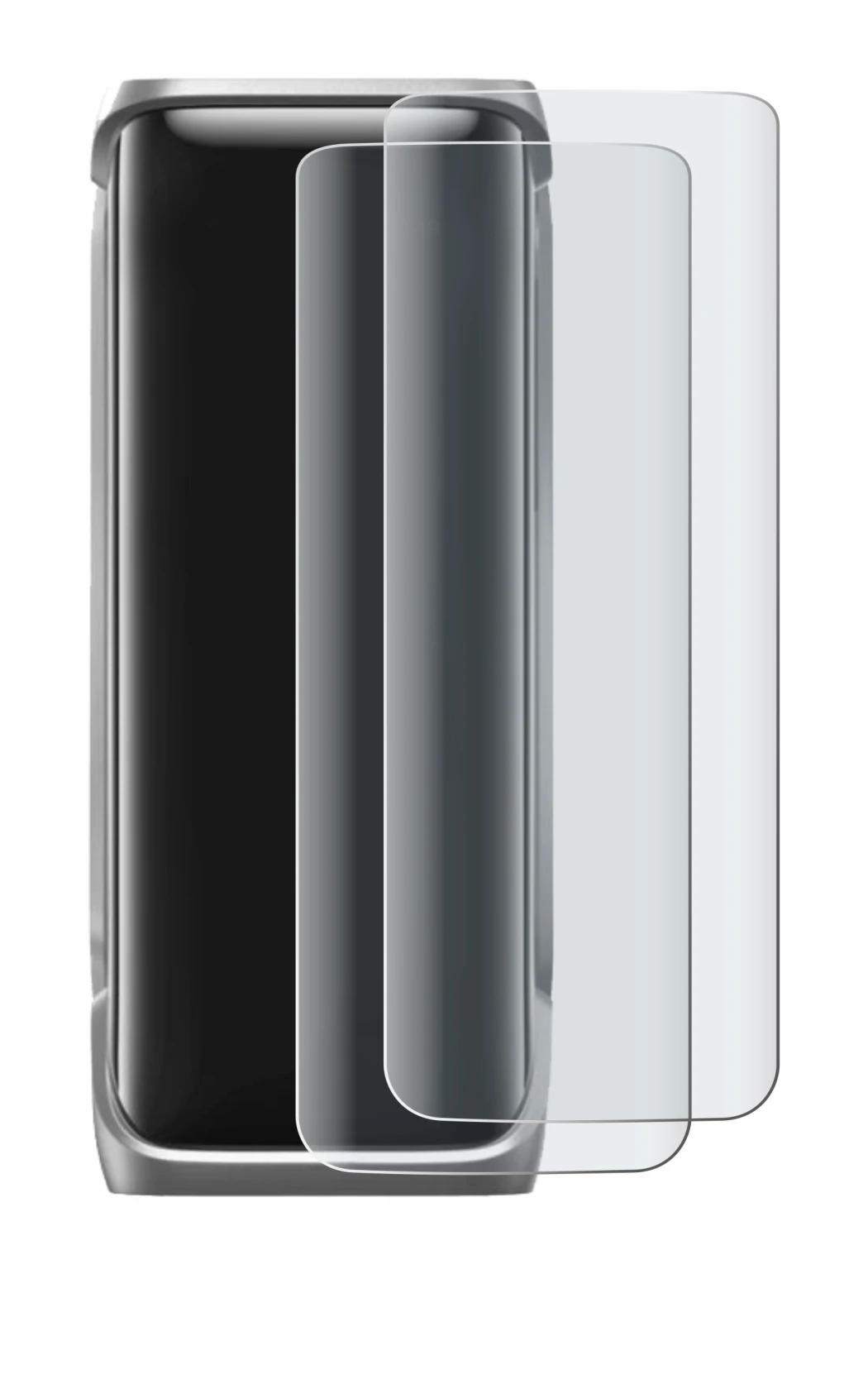 Image of the device EcoFlow Rapid Pro X with a wide variety of screen protectors.
