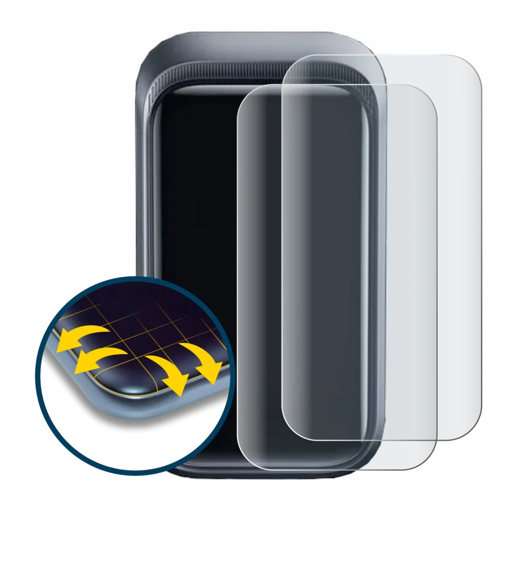 Image of the device Anker A2687 160W with a wide variety of screen protectors.
