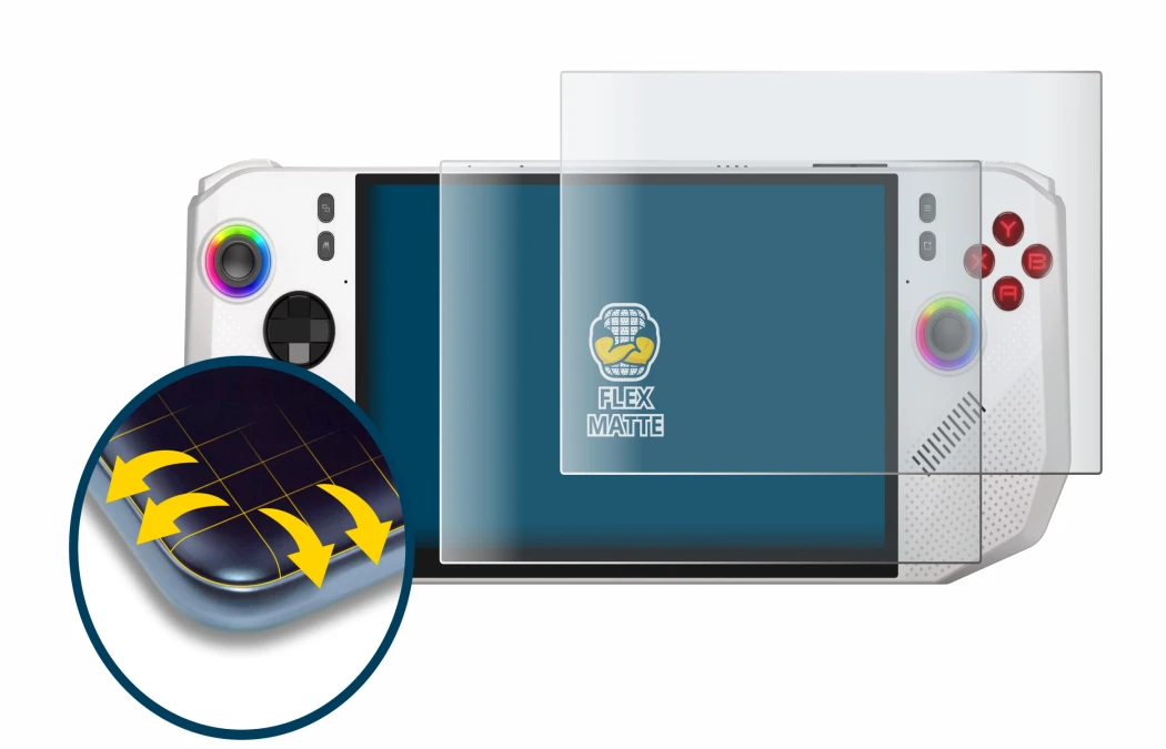 Image of the device MSI Claw A8 BZ2EM with a wide variety of screen protectors.