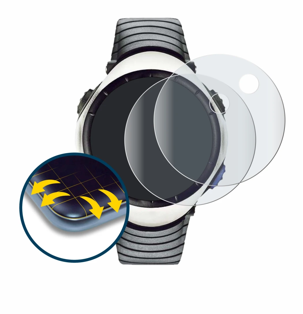 Image of the device Suunto Regatta with a wide variety of screen protectors.