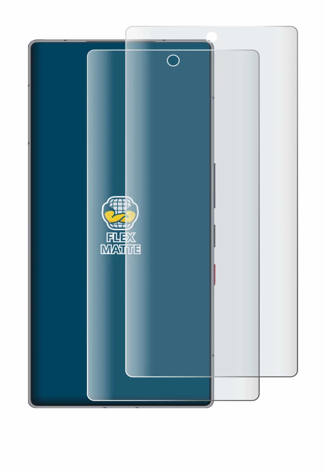 Image of the device ZTE Nubia Red Magic 11S Pro with a wide variety of screen protectors.