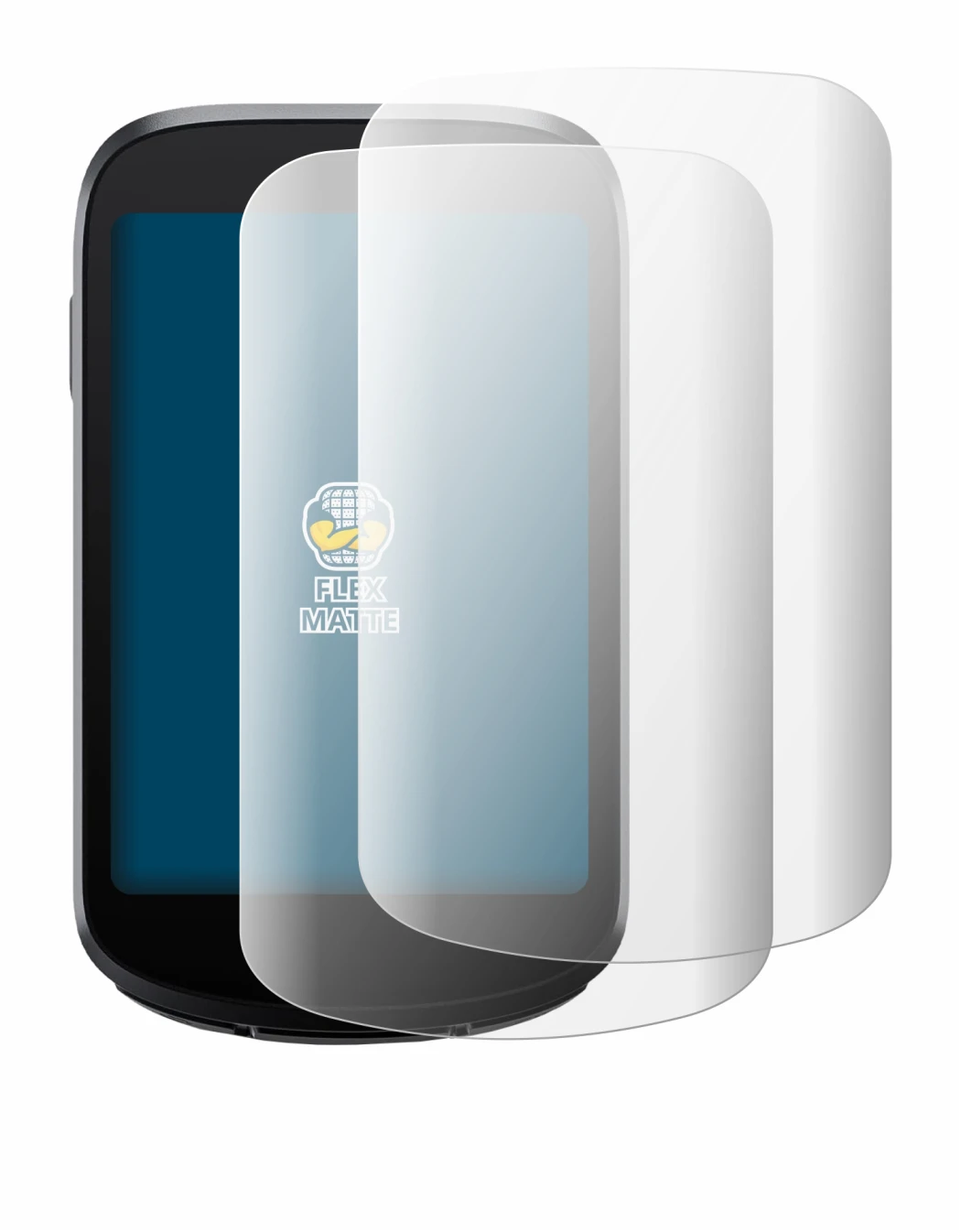 Image of the device iGPSPORT BSC500 with a wide variety of screen protectors.