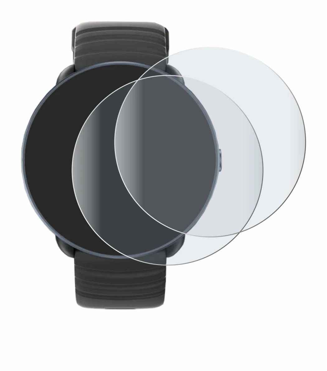 Image of the device Parsonver PSSW9 with a wide variety of screen protectors.