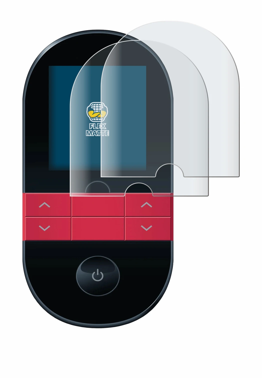 Image of the device Beurer EM 59 with a wide variety of screen protectors.
