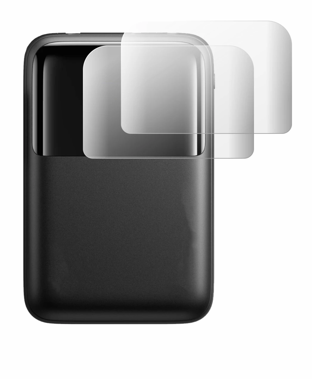 Image of the device INIU Cougar P63-E1 with a wide variety of screen protectors.