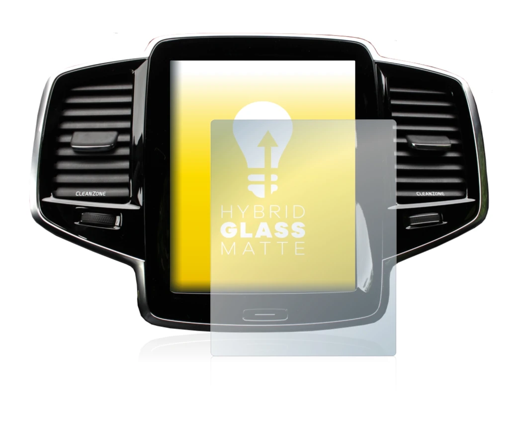 Image of the device Volvo XC90 Senus 2015-2017 with a wide variety of screen protectors.