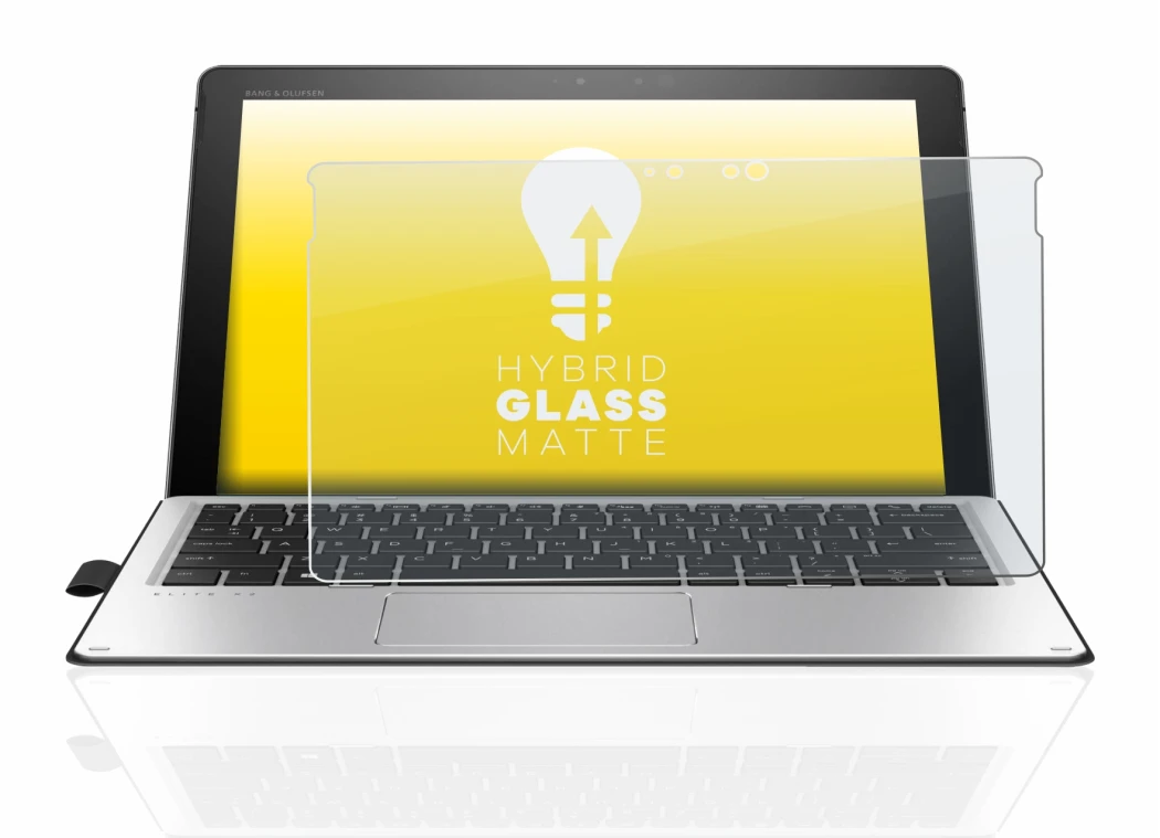 Image of the device HP Elite x2 1012 G2 with a wide variety of screen protectors.