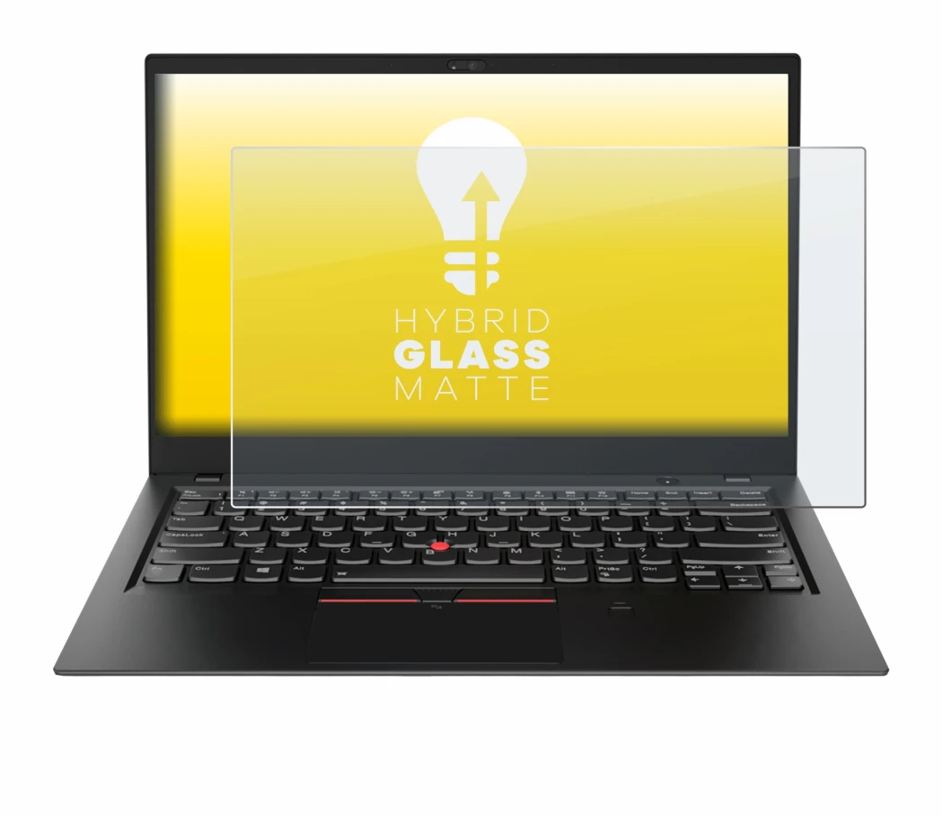 Image of the device Lenovo ThinkPad X1 Carbon (6th. Gen.) with a wide variety of screen protectors.