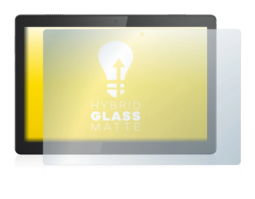 Image of the device Lenovo Tab M10 TB-X605F with a wide variety of screen protectors.