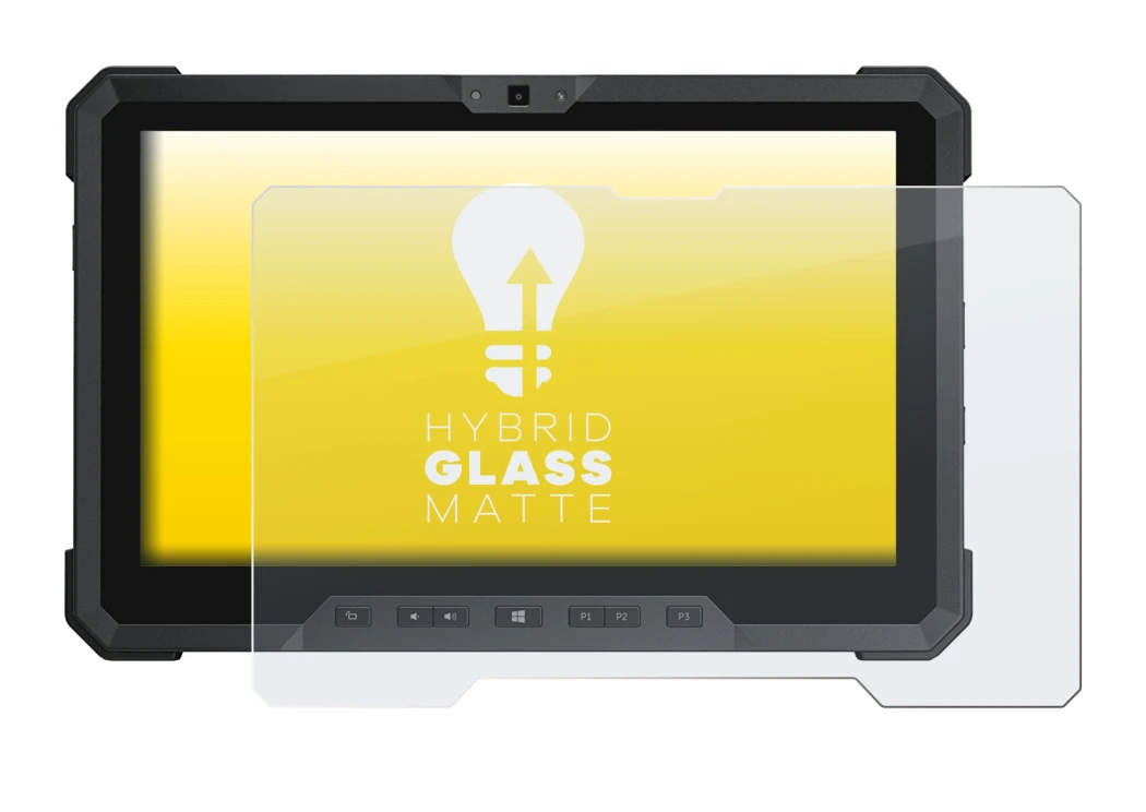 Image of the device Dell Latitude 12 Rugged 7212 with a wide variety of screen protectors.