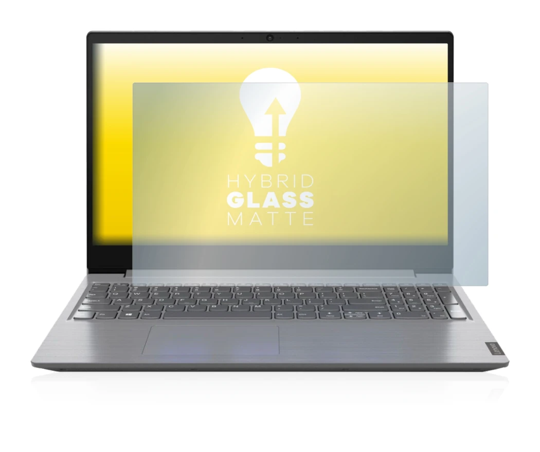 Image of the device Lenovo V15 15'' with a wide variety of screen protectors.