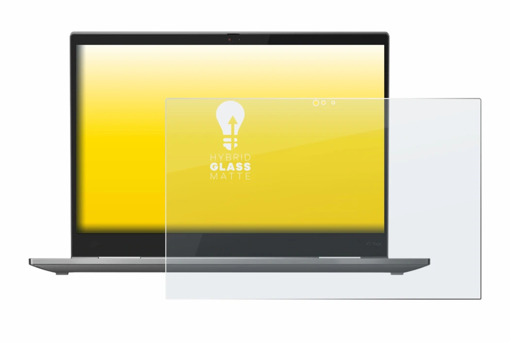 Image of the device Lenovo ThinkPad X1 Yoga (5th. Gen.) with a wide variety of screen protectors.