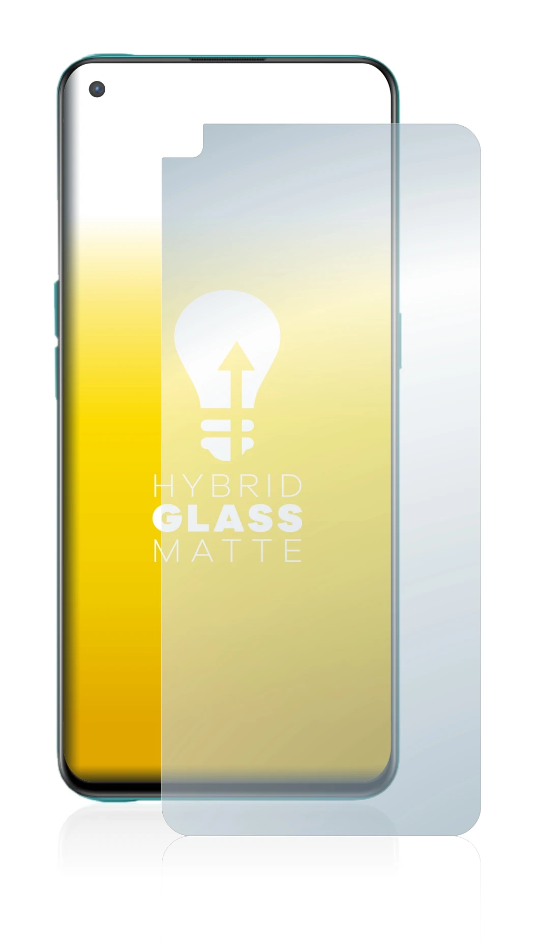 Image of the device OnePlus Nord CE 5G with a wide variety of screen protectors.