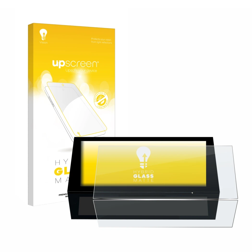 Front side of a product packaging with the brand logo upscreen. Next to it is the device Peugeot 308 2022 Infotainment System 