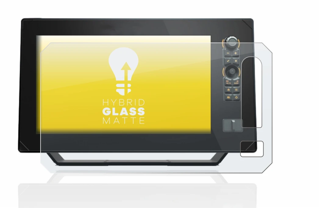 Image of the device Humminbird Apex 13 MEGA SI+ with a wide variety of screen protectors.