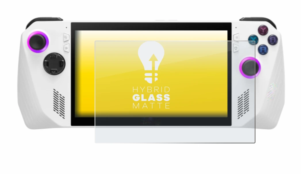 Image of the device ASUS ROG Ally (2023) RC71L with a wide variety of screen protectors.